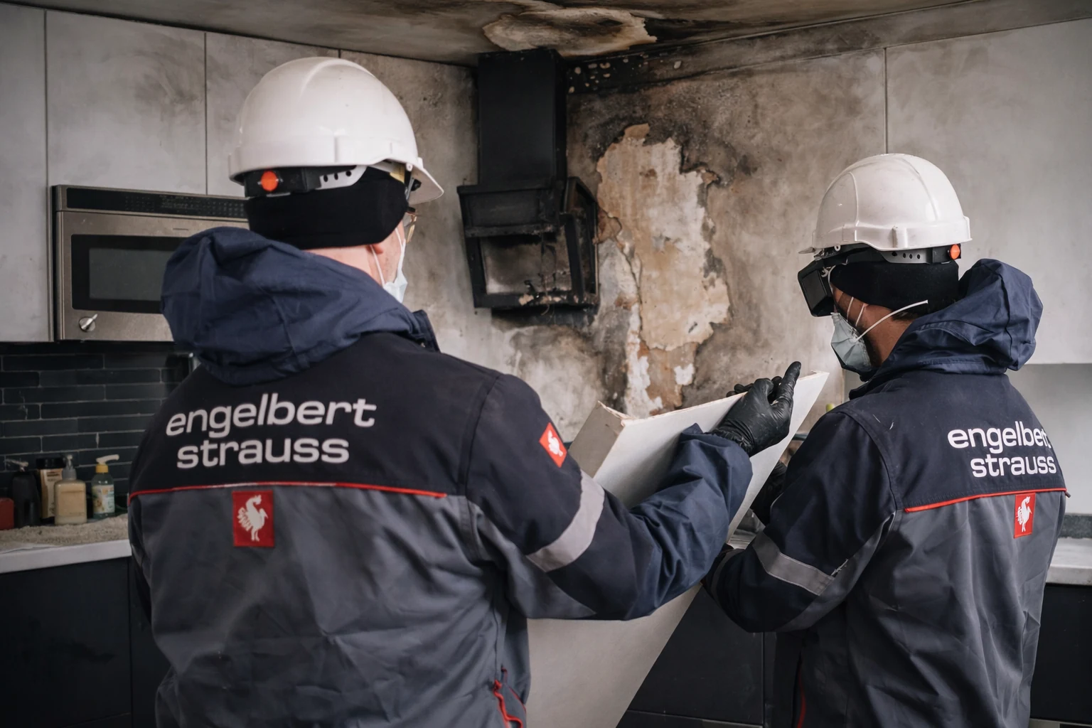 Brandschaden in Küche oder Technikraum in Wien