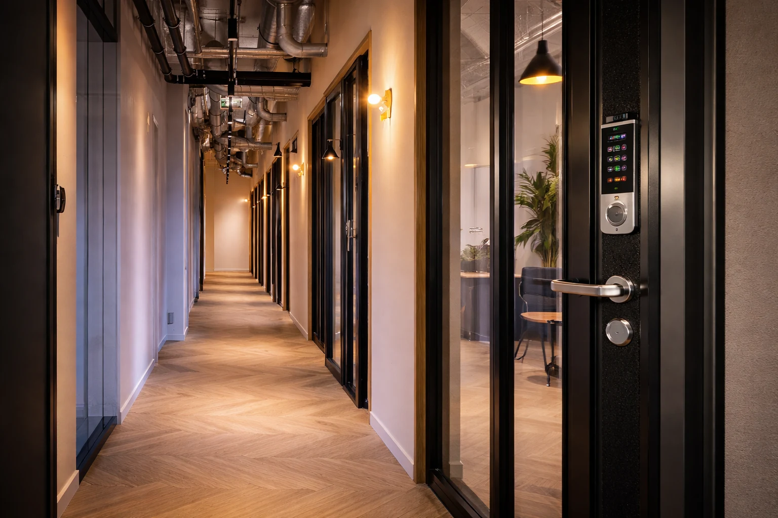 Rauchschaden in Stiegenhaus oder Flur in Wien